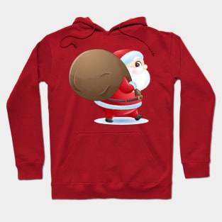 Cute santa claus for christmas day Hoodie